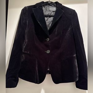 Emporio Armani velvet blazer
